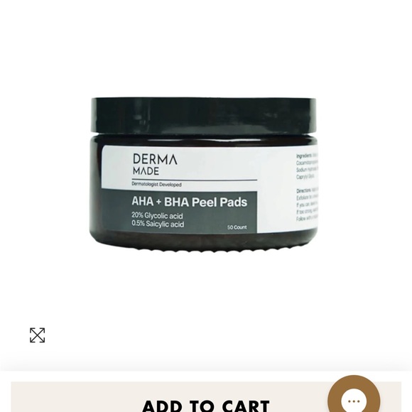 Derma made aha bha peel pads - Picture 3 of 3